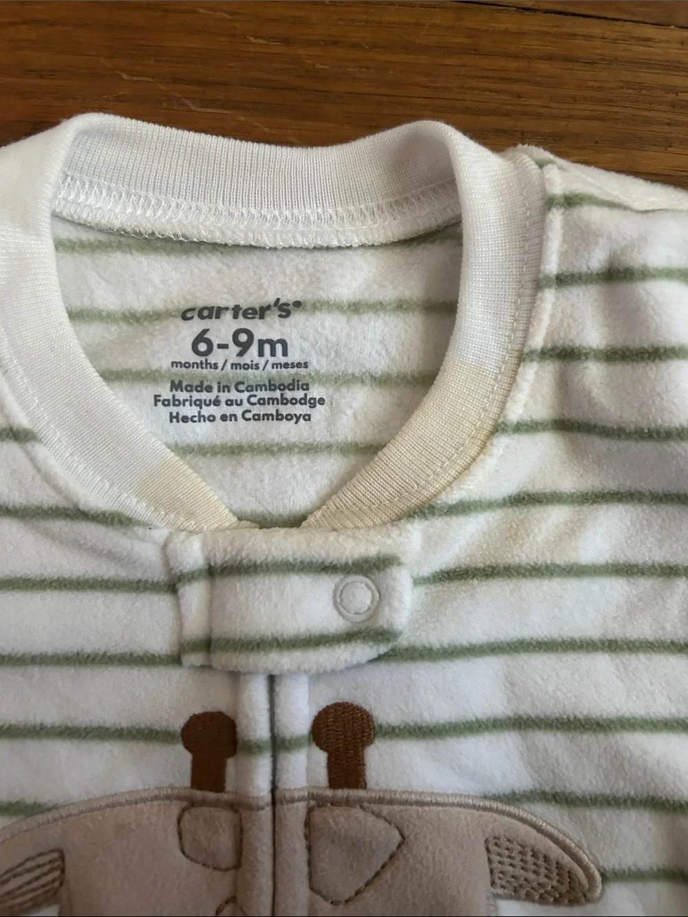 Carter’s Fleece Long Sleeve Sleep Sack Bundle 6-9M